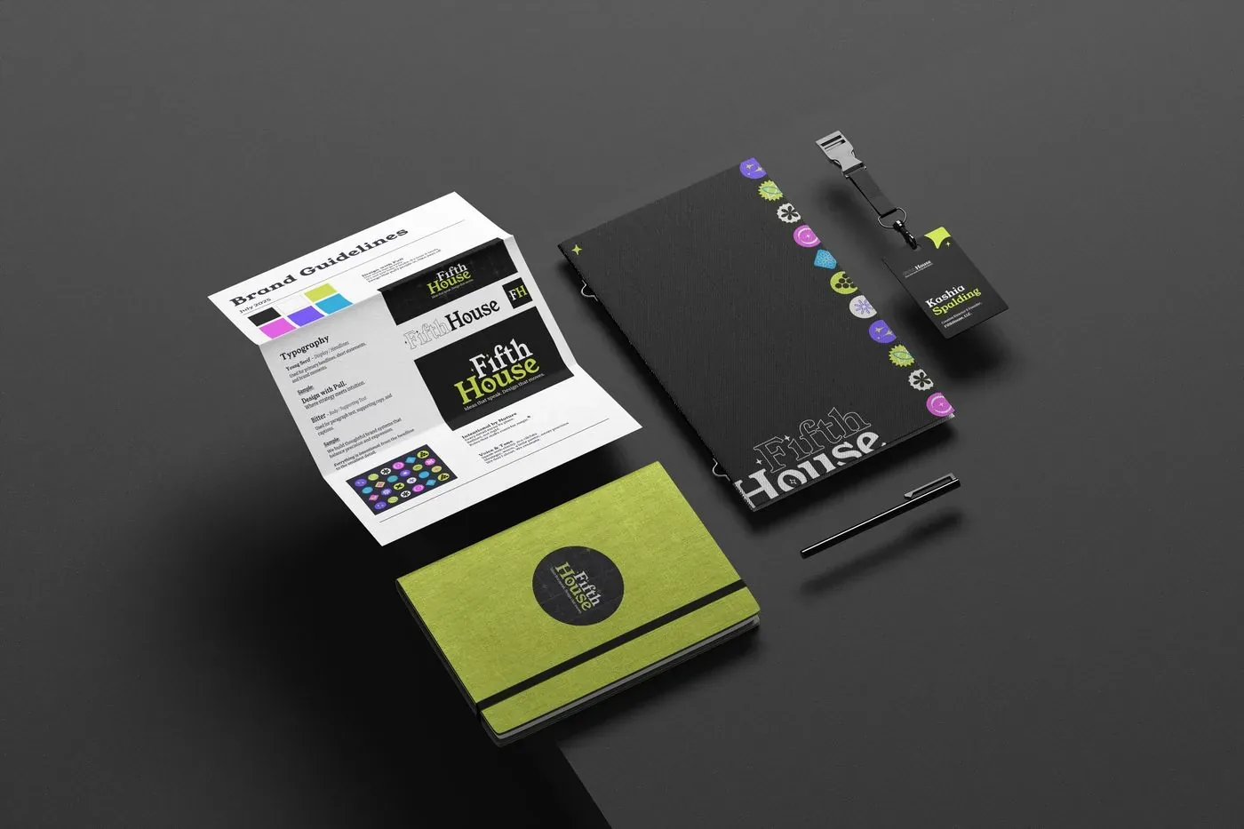 Brand Identity Design work from FifthHouse