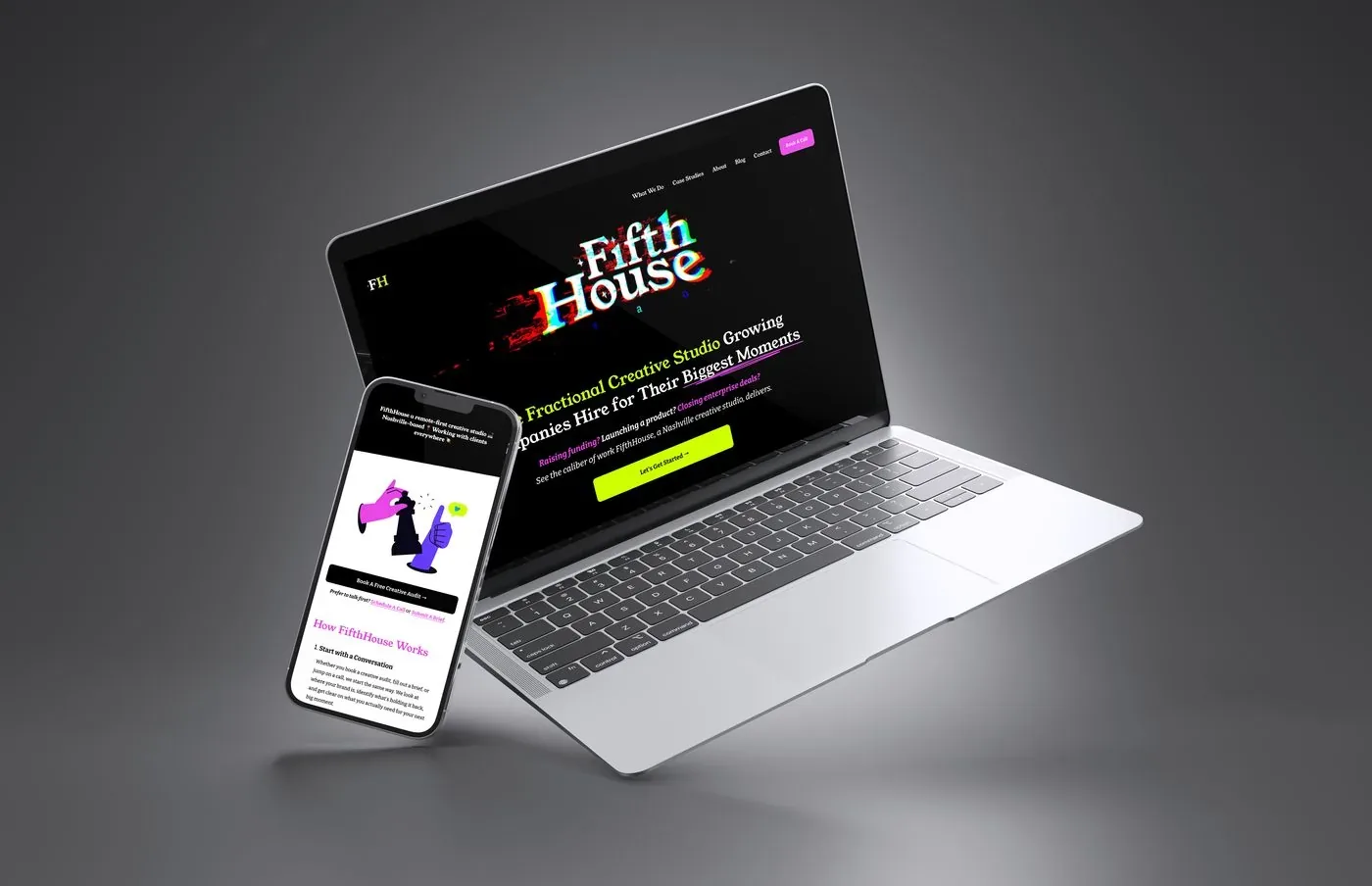 Website Design & Development work from FifthHouse